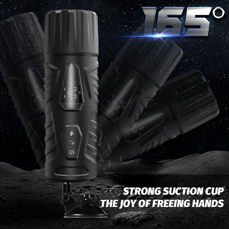 Cedric-7 Thrusting & Rotating Modes Strong Suction Penis Stimulation Male Masturbator Cup