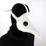 Gothic Steampunk Beak Bird Raven Jackdaw Mask Medieval Halloween Costume Props