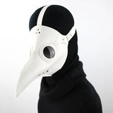 Gothic Steampunk Beak Bird Raven Jackdaw Mask Medieval Halloween Costume Props