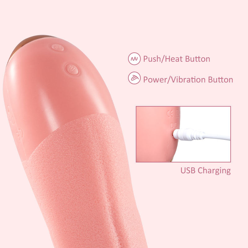 Helran-Clit Licking Tongue Vibrator G Spot Stimulator for Woman