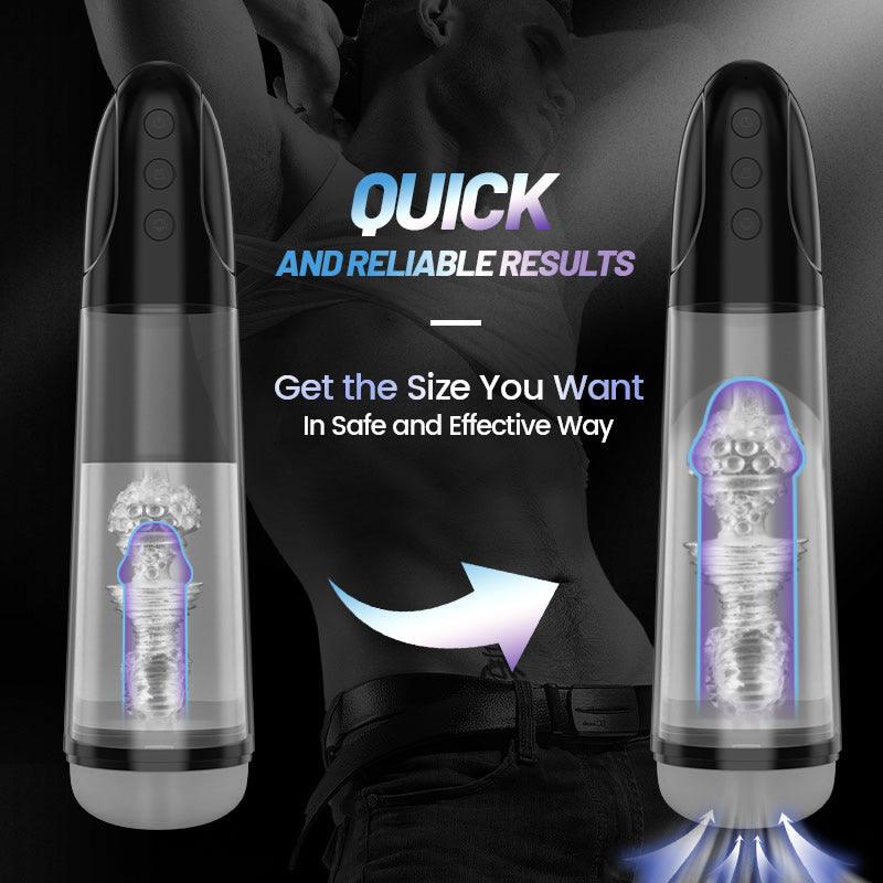 Noah 3 Vacuum Pressure Sucking Modes Strong Squeeze Mizz Penis Pump