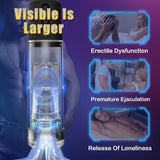 Penis Enlargement 6 Suction Vacuum Pump Trainning Male Maturbation Cup