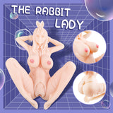 Bunny Girl Ashley Figura de anime Muñecas hentai realistas