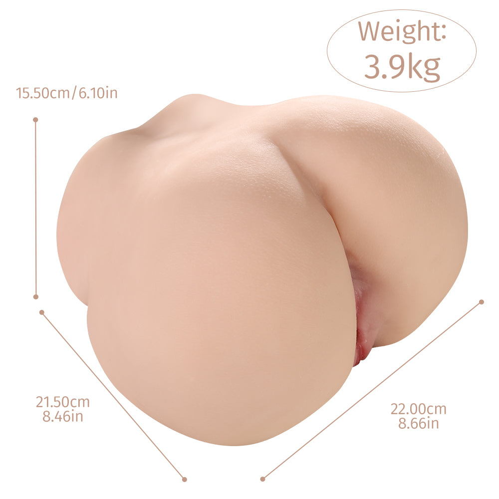Propinkup Realistic Sex Doll 2in1 - Sabina Plump Ass Dual Channel Male Masturbation Toy Lifelike Butt