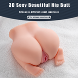 Muñeca sexual realista Propinkup - 3D Chiquita Ass Juguete de masturbación masculina de doble canal Butt realista 