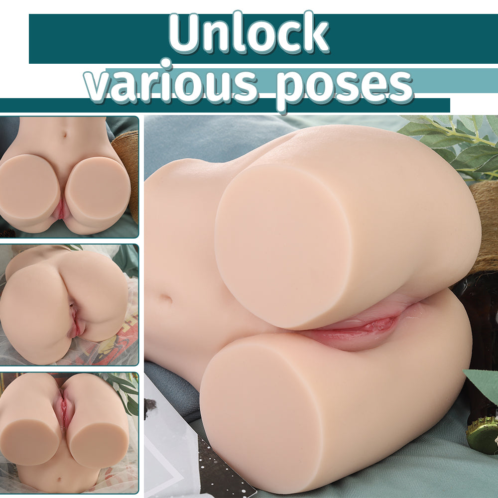 Propinkup Realistic Sex Doll - Lifelike Butt Tess's Ass Dual Channel Sensual Buttocks