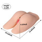 Propinkup Realistic Sex Doll | 9.33lb Judy Ass Dual Channel Male Masturbation Toy Lifelike Butt - propinkup
