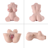 Propinkup Realistic Sex Doll | 9.45lb Lorain Plump Breast 3D Pussy Anal Dual Channels Lifelike Skin Toy
