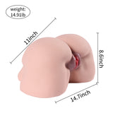 Propinkup Realistic Sex Doll - Madeleine Plump Ass Fat Pussy Dual Channel Lifelike Toy