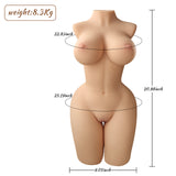 Propinkup Realistic Sex Doll - Page Big Boobs Lifelike Skinny Body Male Masturbation Realistic Doll