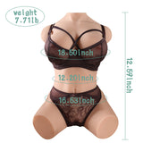 Propinkup Realistic Sex Doll - Villa's Body 3D Butt Lifelike Round Breast 7.7lb Dual intercourses