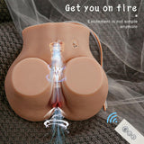 Propinkup Realistic Sex Doll Automatical Sucking Vibration - 2IN1 Agatha Ass Masturbation Lifelike Butt - propinkup