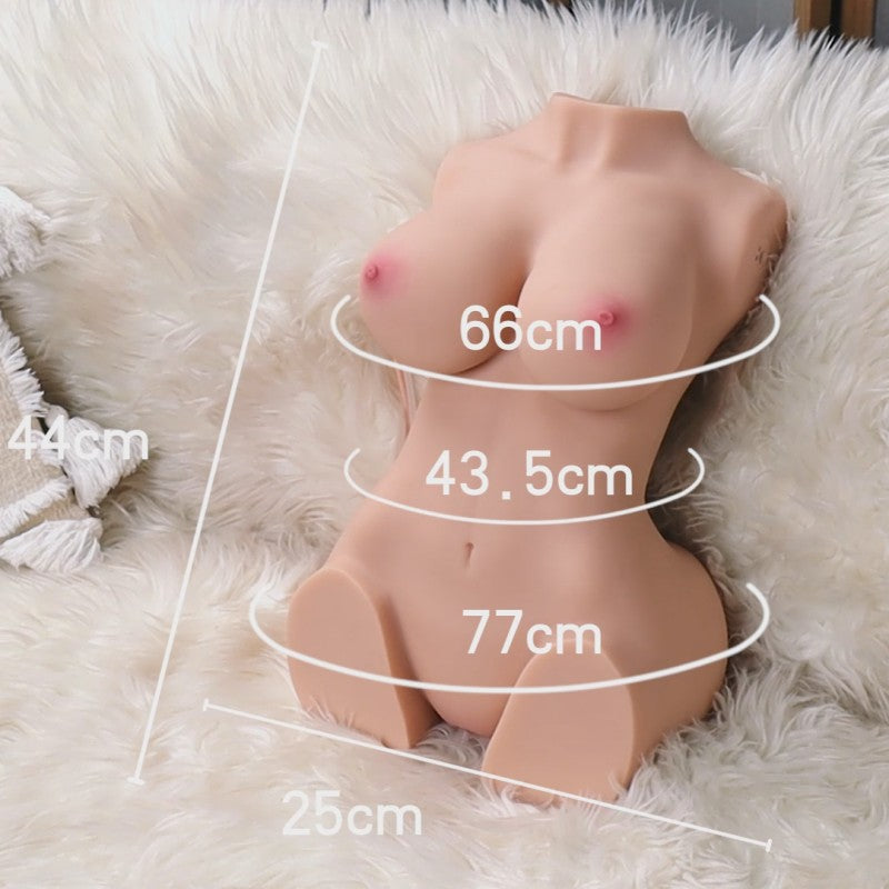 Propinkup Realistische Sexpuppe Automatisches Saugen Vibration Meg- 3D süße Muschi zarte Brüste lebensechte Hautpuppe 