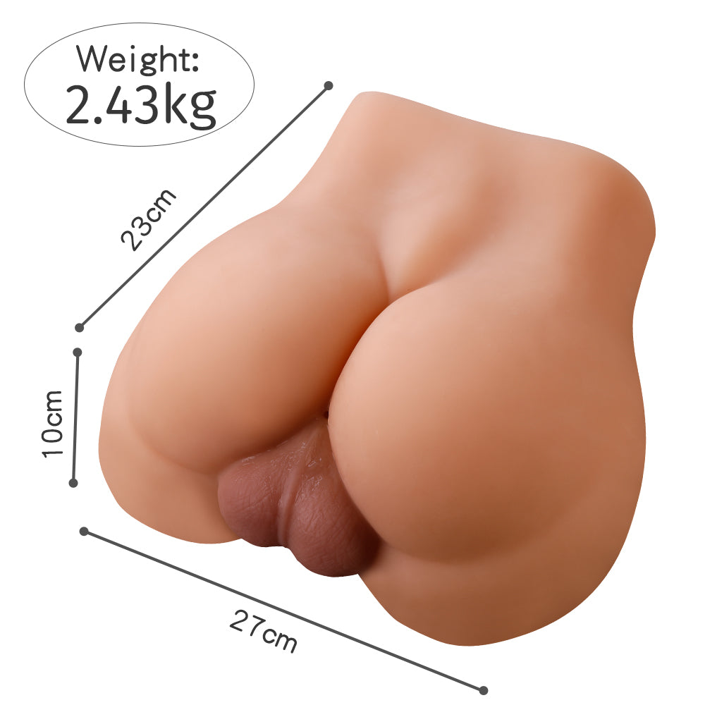 Propinkup Realistic Sex Doll Men's Ass Doggy Style Derriere Male Masturbation Toy Lifelike Butt