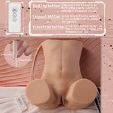 Propinkup Realistische Sexpuppe Automatische Saugvibration lebensechter Hauthintern