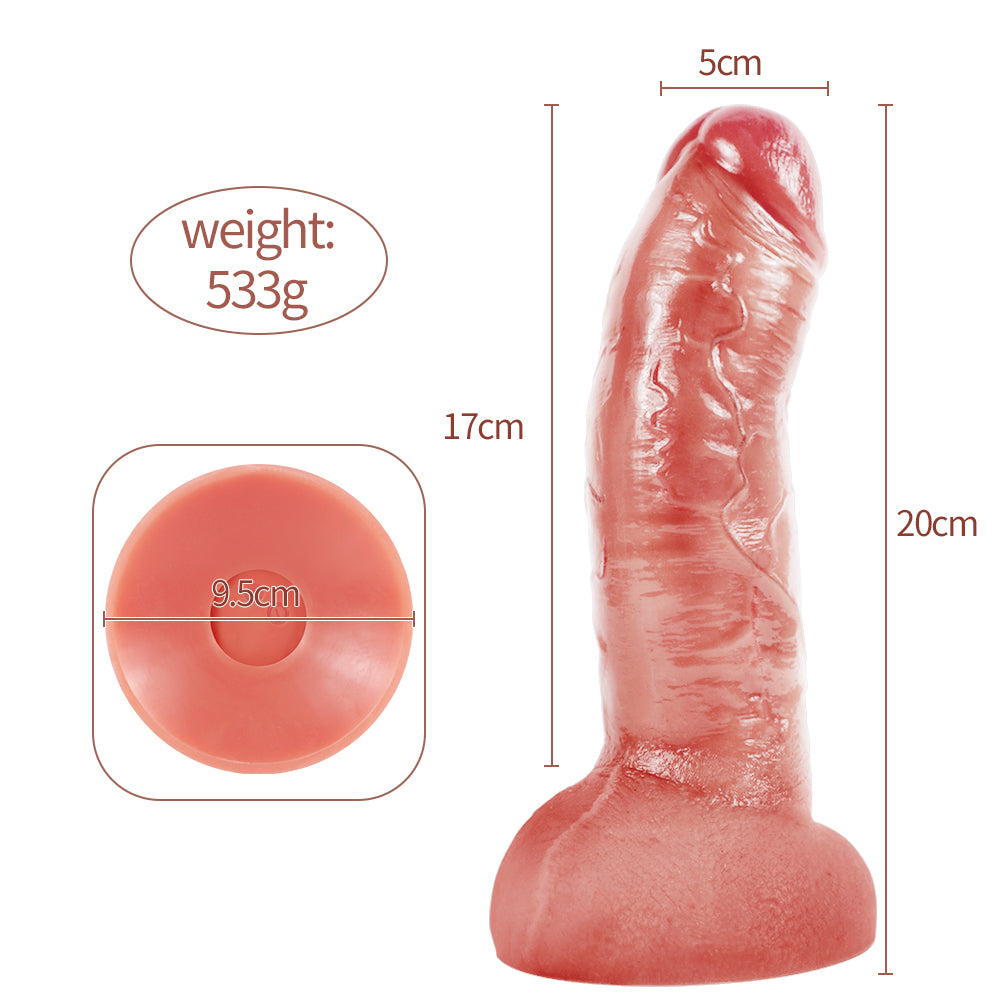 Vibration Realistic Dildo with Base Tom's Dick
