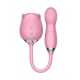 Rose Vibrator Klitoris Saugstimulator weibliches Erwachsenenspielzeug Oralsex