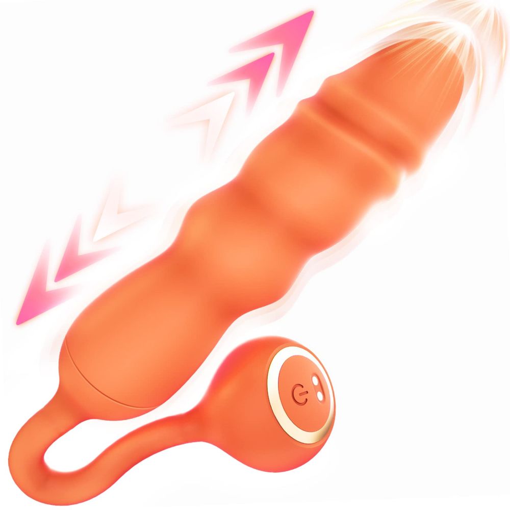 2 in 1 Thrusting Vibrator with 9 Thrusting 10 Vibrating