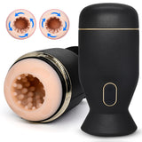Sex Bomb 2 in 1 6-Pattern Rotating Easy-Carrying Masturbation Cup Glans Trainer