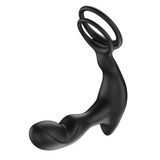 Dual Rings Wearable Silicone Prostate Vibrator 7 Frequency
