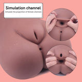 Propinkup Brown Lifelike Realistic Pocket Pussy 4.22lb Male Masturbator